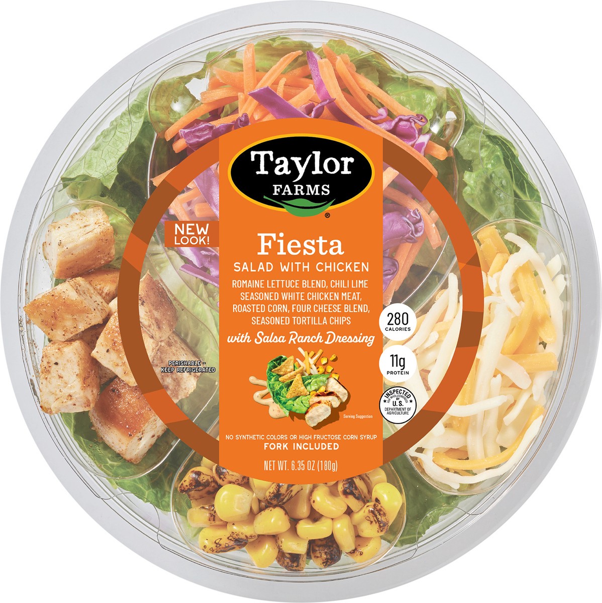 slide 5 of 7, Taylor Farms WM- Fiesta with Chicken, 6.35 oz