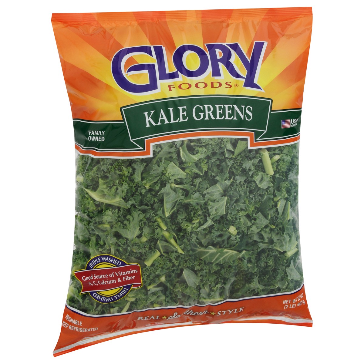 slide 14 of 14, Glory Foods Kale Greens Prepacked - 2 Lb, 2 lb