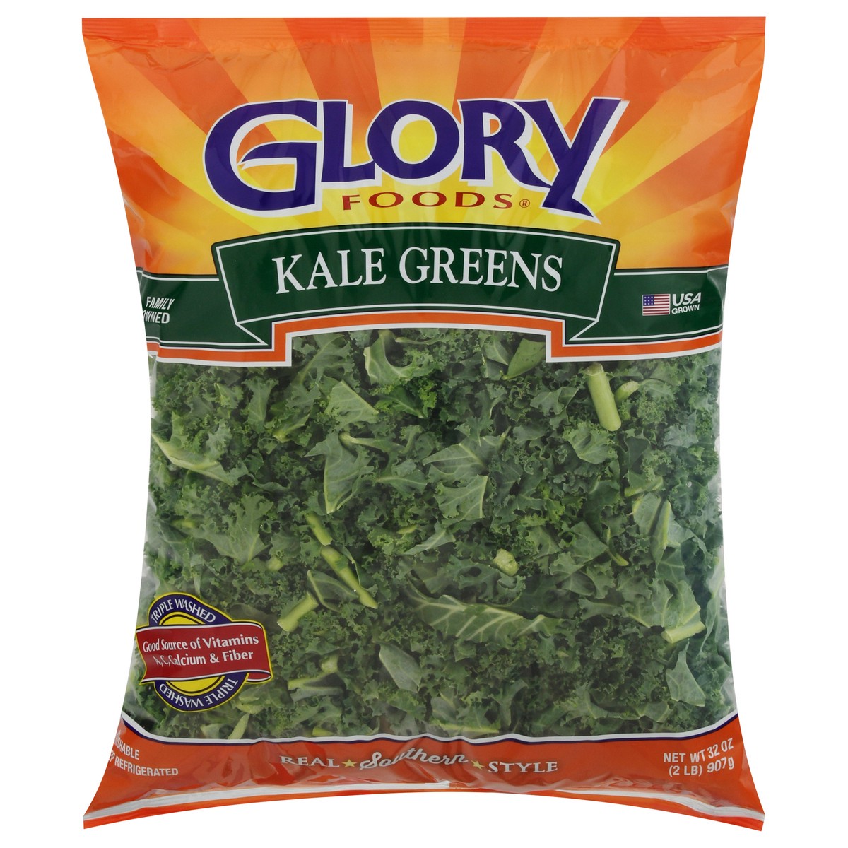 slide 8 of 14, Glory Foods Kale Greens Prepacked - 2 Lb, 2 lb