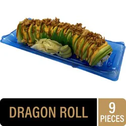 Private Selection Dragon Sushi Roll by Inku Sushi Co