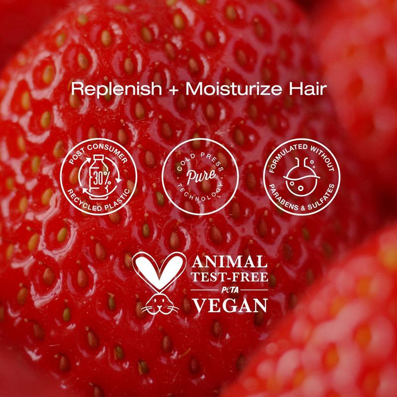 slide 4 of 7, Raw Sugar The Volume Revive Shampoo - Strawberry + White Tea + Nettle - 18 fl oz, 18 fl oz