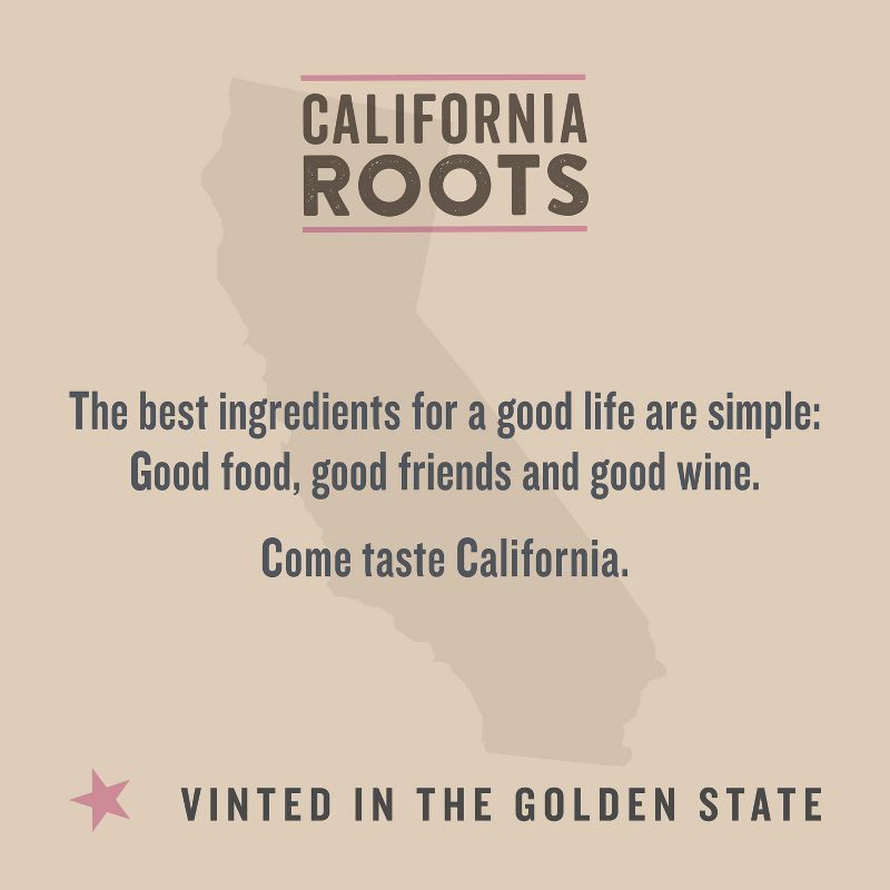 slide 5 of 6, Pink Moscato Wine - 750ml Bottle - California Roots™, 750 ml