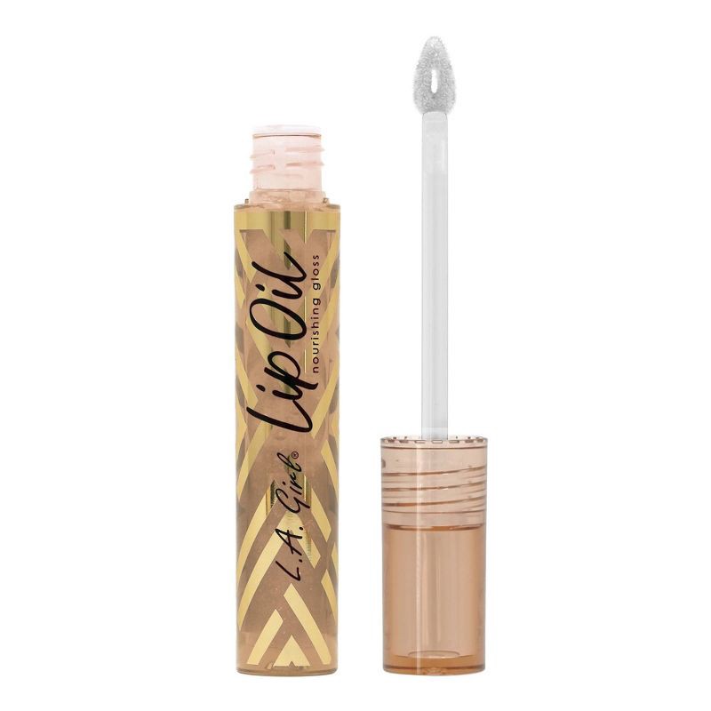 slide 1 of 3, L.A. Girl Lip Oil - Sheer Vanilla - 0.06 fl oz, 0.06 fl oz