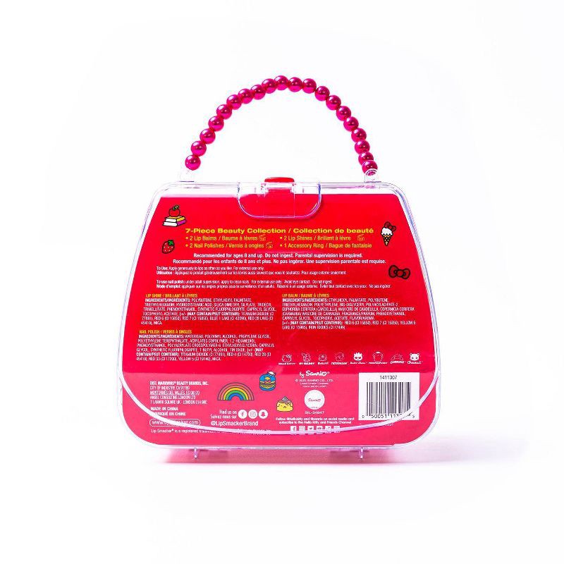 slide 2 of 4, Lip Smackers Hello Kitty Makeup Tote - 7ct, 7 ct