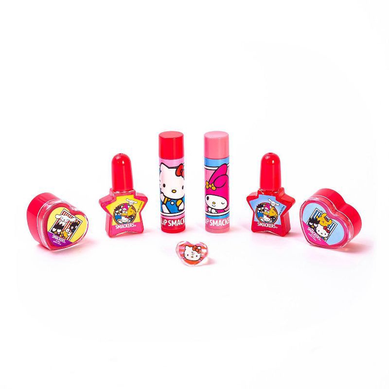 slide 4 of 4, Lip Smackers Hello Kitty Makeup Tote - 7ct, 7 ct