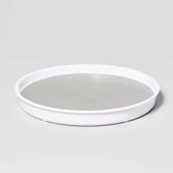 15" Lazy Susan Turn Table - Brightroom™: Non-Slip Kitchen Organizer, White, Plastic, Lifetime Warranty