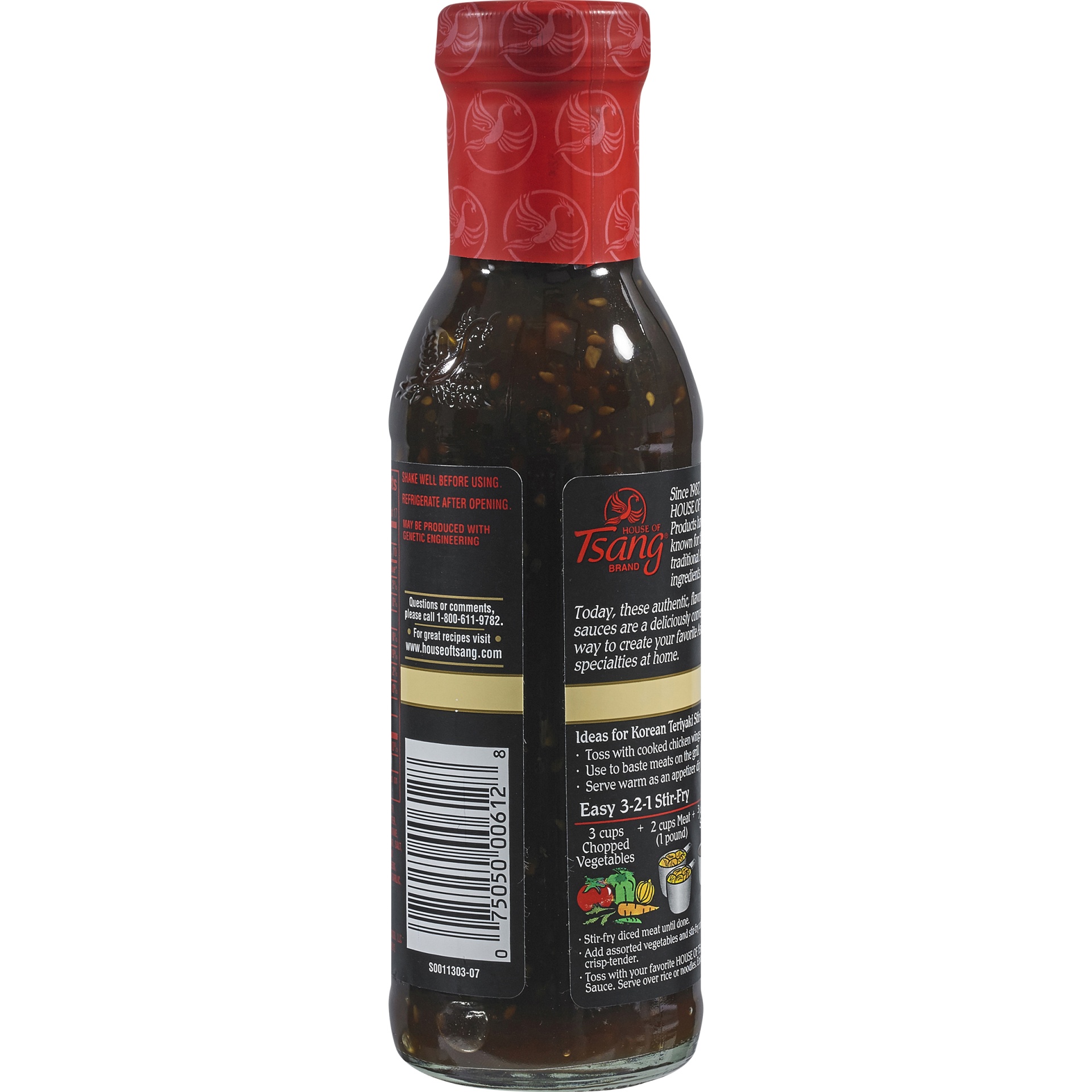 slide 5 of 6, House of Tsang Teriyaki Korean Sauce, 11.3 oz