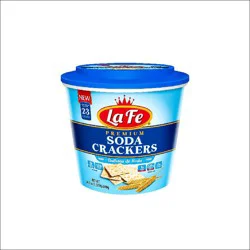 La Fe Premium Soda Crackers 23 Each