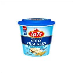 La Fe Premium Soda Crackers 23 Each