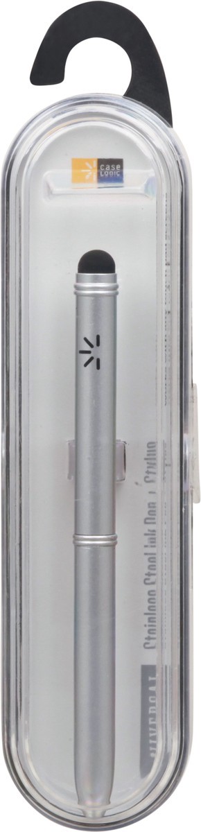 slide 5 of 11, Case Logic Universal Stainless Steel Ink Pen + Stylus 1 ea, 1 ea