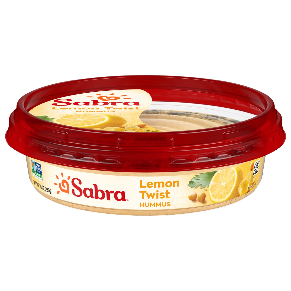 slide 1 of 8, Sabra Lemon Twist Hummus - 10oz, 10 oz