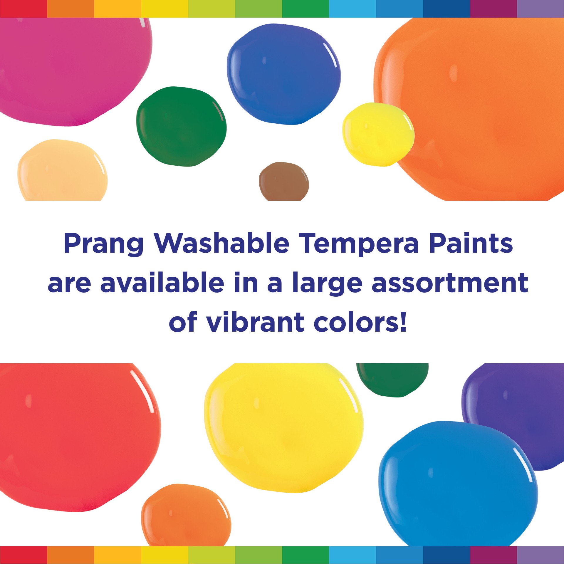 slide 3 of 5, PRANG Washable Tempera Paint, Yellow, 16 Oz., 1 Count, 16 oz