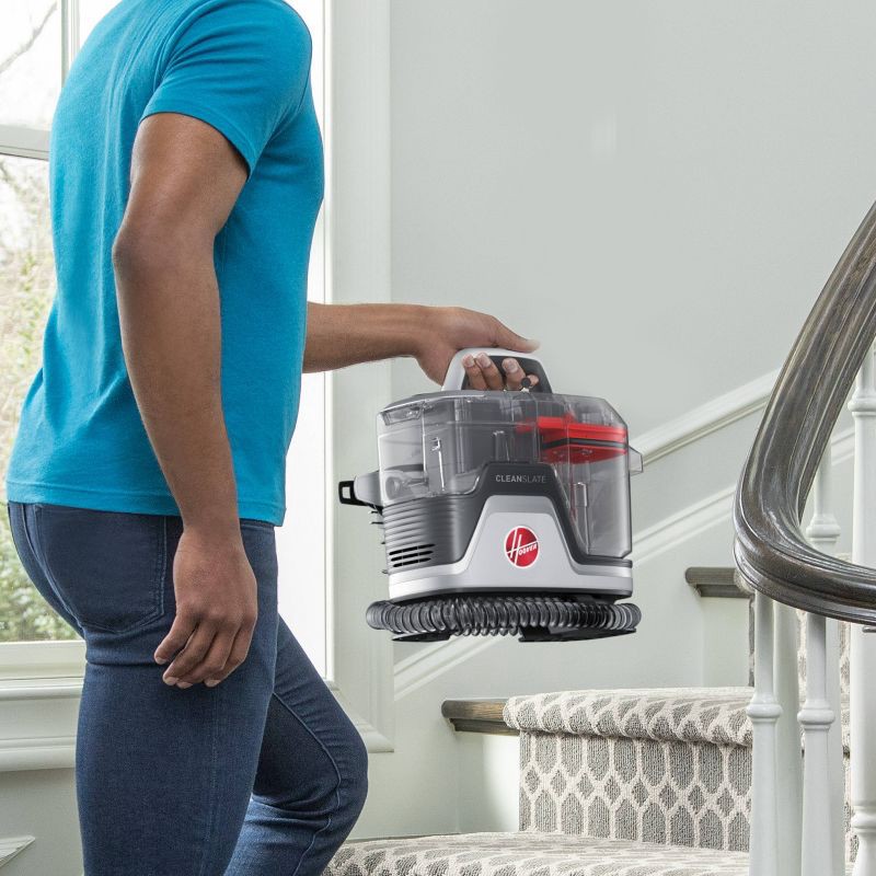 slide 2 of 9, Hoover CleanSlate Portable Carpet and Upholstery Spot Cleaner - FH14000: Electric Carpet & Upholstery Cleaner, 23oz Tank, 23 oz