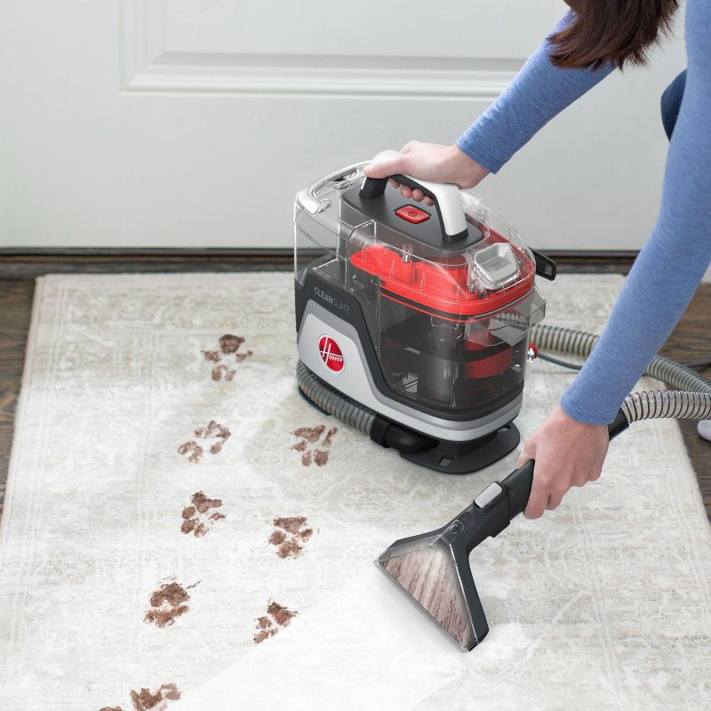 slide 3 of 9, Hoover CleanSlate Portable Carpet and Upholstery Spot Cleaner - FH14000: Electric Carpet & Upholstery Cleaner, 23oz Tank, 23 oz