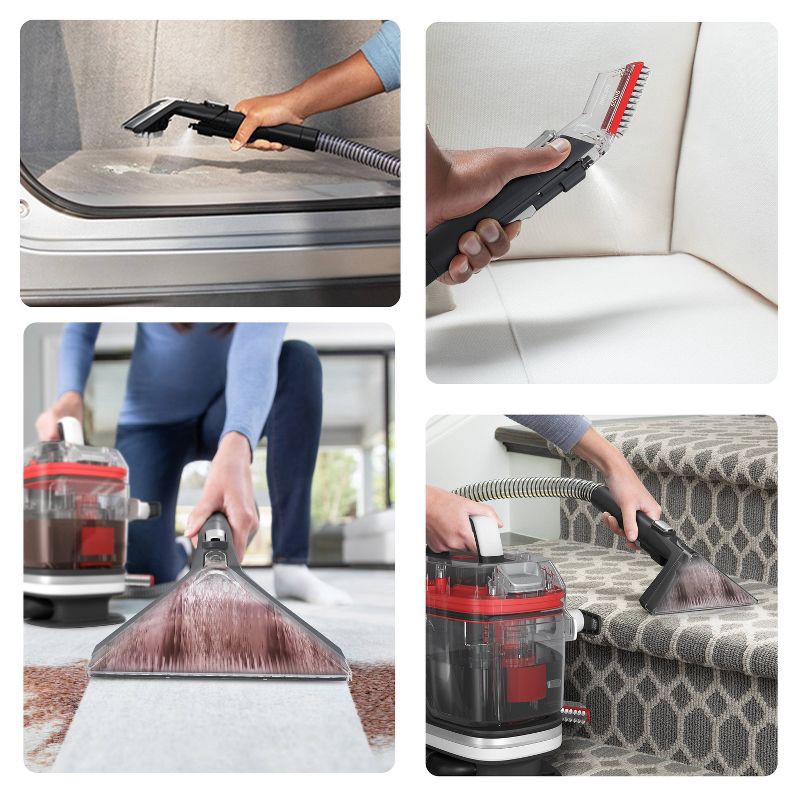 slide 4 of 9, Hoover CleanSlate Portable Carpet and Upholstery Spot Cleaner - FH14000: Electric Carpet & Upholstery Cleaner, 23oz Tank, 23 oz