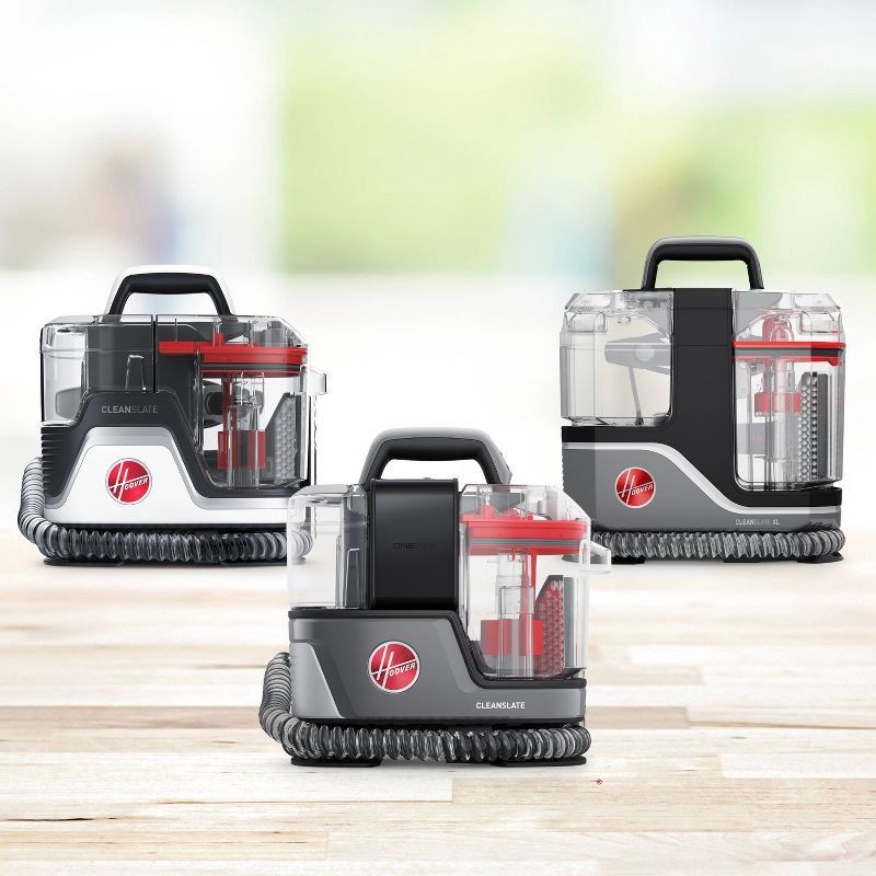 slide 8 of 9, Hoover CleanSlate Portable Carpet and Upholstery Spot Cleaner - FH14000: Electric Carpet & Upholstery Cleaner, 23oz Tank, 23 oz