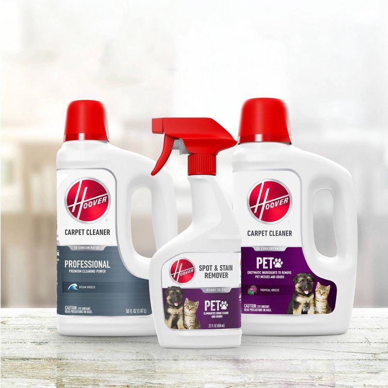 slide 9 of 9, Hoover CleanSlate Portable Carpet and Upholstery Spot Cleaner - FH14000: Electric Carpet & Upholstery Cleaner, 23oz Tank, 23 oz