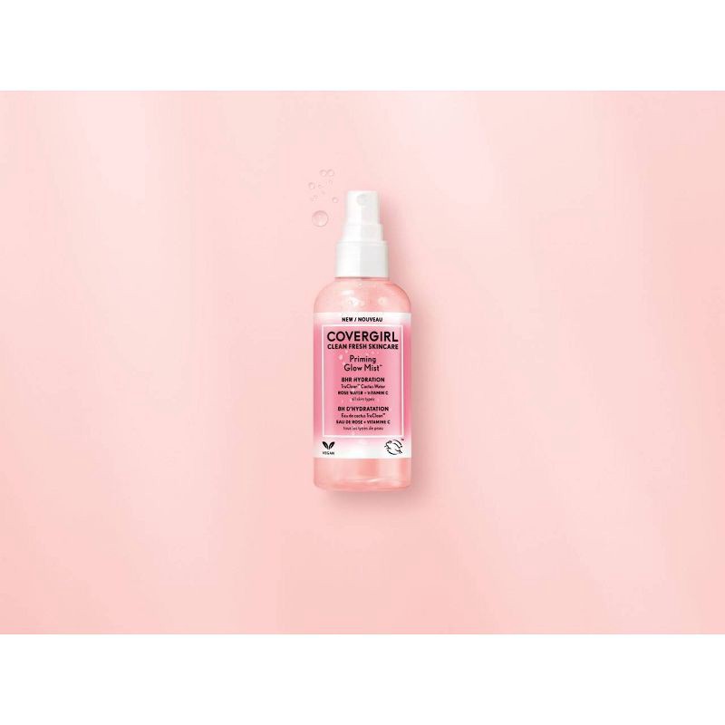 slide 3 of 8, COVERGIRL Clean Fresh Skincare Priming Glow Mist - 3.3 fl oz, 3.3 fl oz