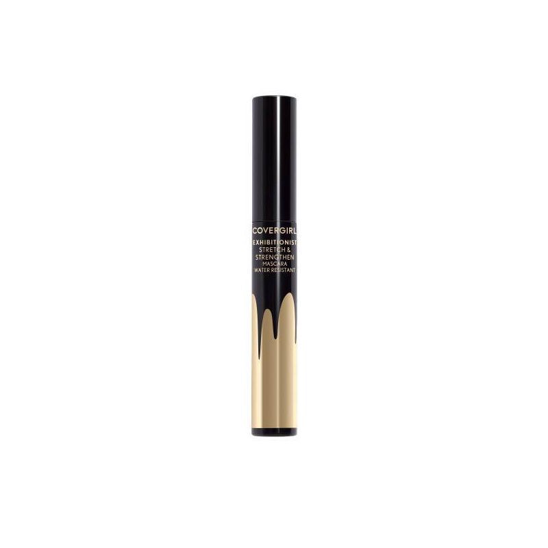 slide 3 of 5, COVERGIRL Exhibitionist Stretch & Strengthen Water Resistant Mascara - Very Black 825 - 0.3 fl oz, 825 x 0.3 fl oz