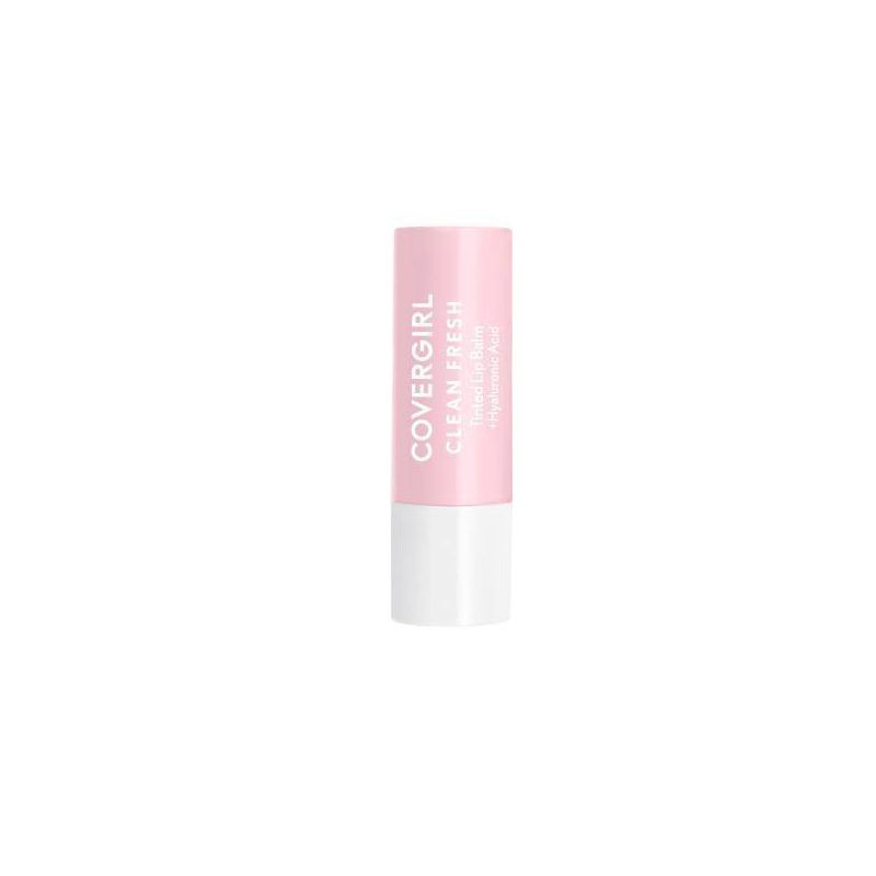 slide 1 of 6, COVERGIRL Clean Fresh Tinted Lip Balm - 200 Made For Peach - 0.05oz, 0.05 oz