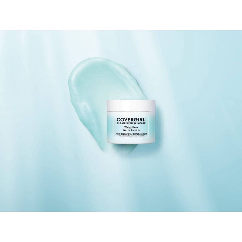 slide 7 of 11, COVERGIRL Clean Fresh Skincare Weightless Water Cream - 2 fl oz, 2 fl oz