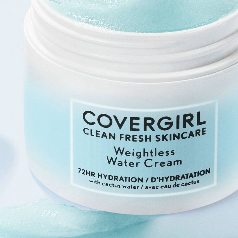 slide 11 of 11, COVERGIRL Clean Fresh Skincare Weightless Water Cream - 2 fl oz, 2 fl oz