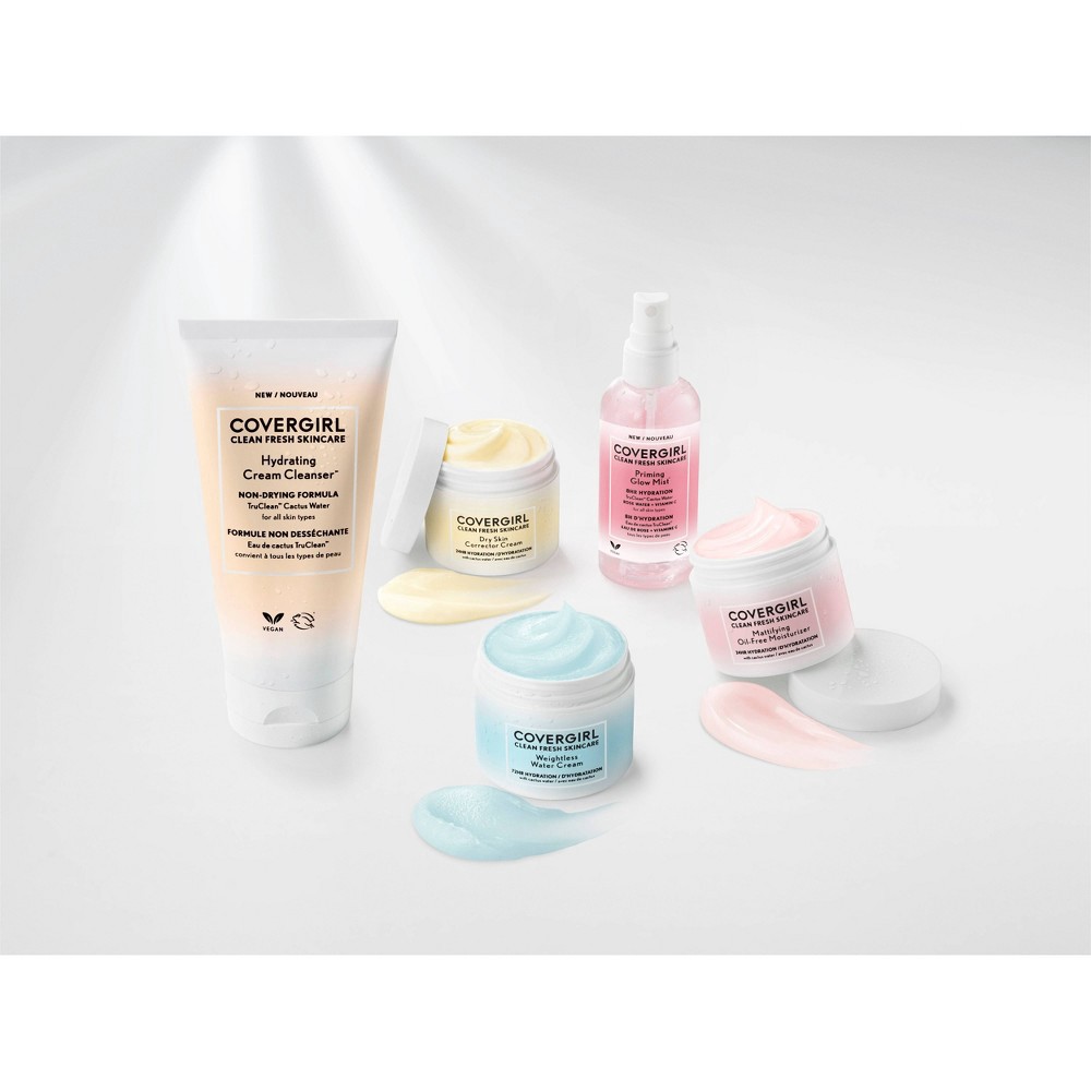 slide 4 of 9, COVERGIRL Clean Fresh Skincare Hydrating Cream Cleanser - 5 fl oz, 5 fl oz