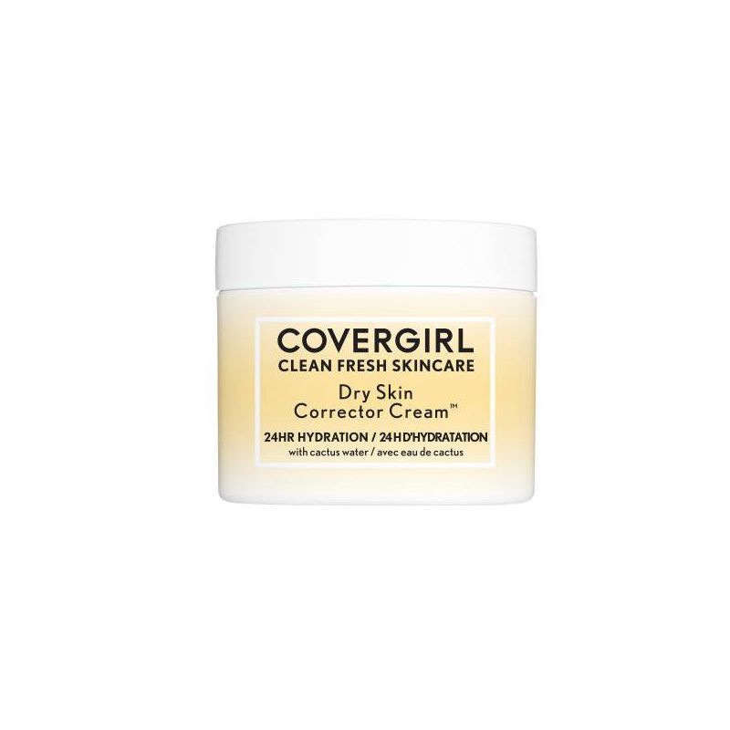 slide 4 of 11, COVERGIRL Clean Fresh Skincare Dry Skin Corrector Cream - 2 fl oz, 2 fl oz