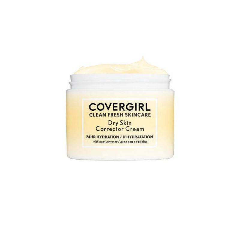 slide 3 of 11, COVERGIRL Clean Fresh Skincare Dry Skin Corrector Cream - 2 fl oz, 2 fl oz