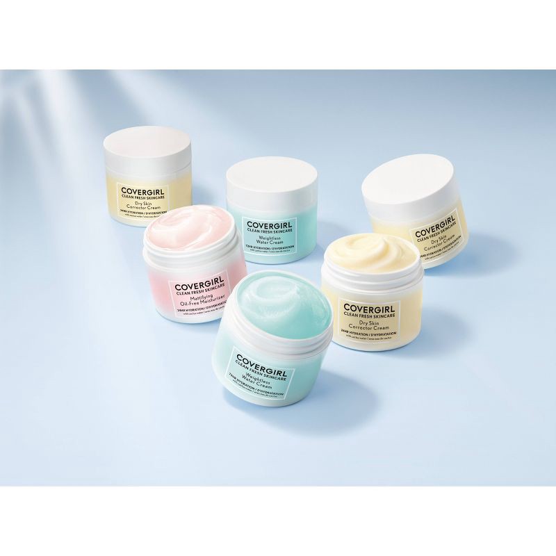 slide 9 of 11, COVERGIRL Clean Fresh Skincare Dry Skin Corrector Cream - 2 fl oz, 2 fl oz