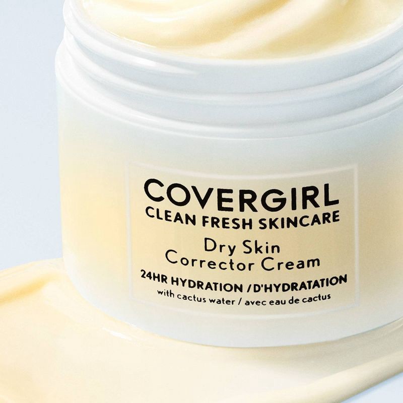 slide 11 of 11, COVERGIRL Clean Fresh Skincare Dry Skin Corrector Cream - 2 fl oz, 2 fl oz