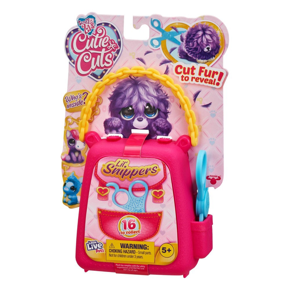 slide 3 of 16, Little Live Pets Scruff-A-Luvs Cutie Cuts Lil' Snippers, 1 ct