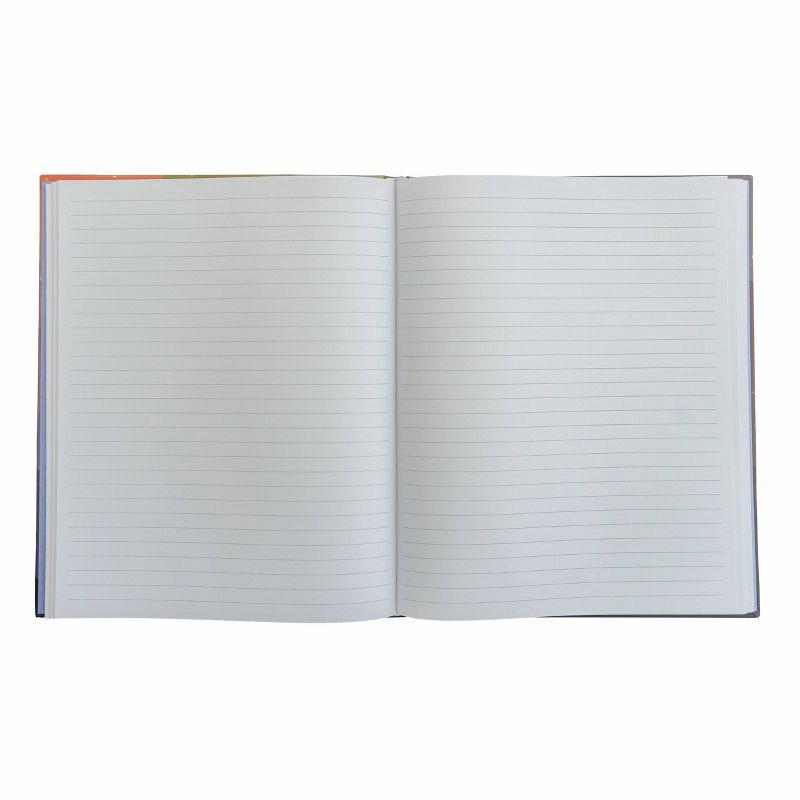 slide 5 of 5, Ruled Journal 8"x10" Rainbow Beauty - Eccolo, 1 ct