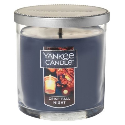 slide 1 of 1, Yankee Candle - Tumbler Candle Crisp Fall Night, 7 oz