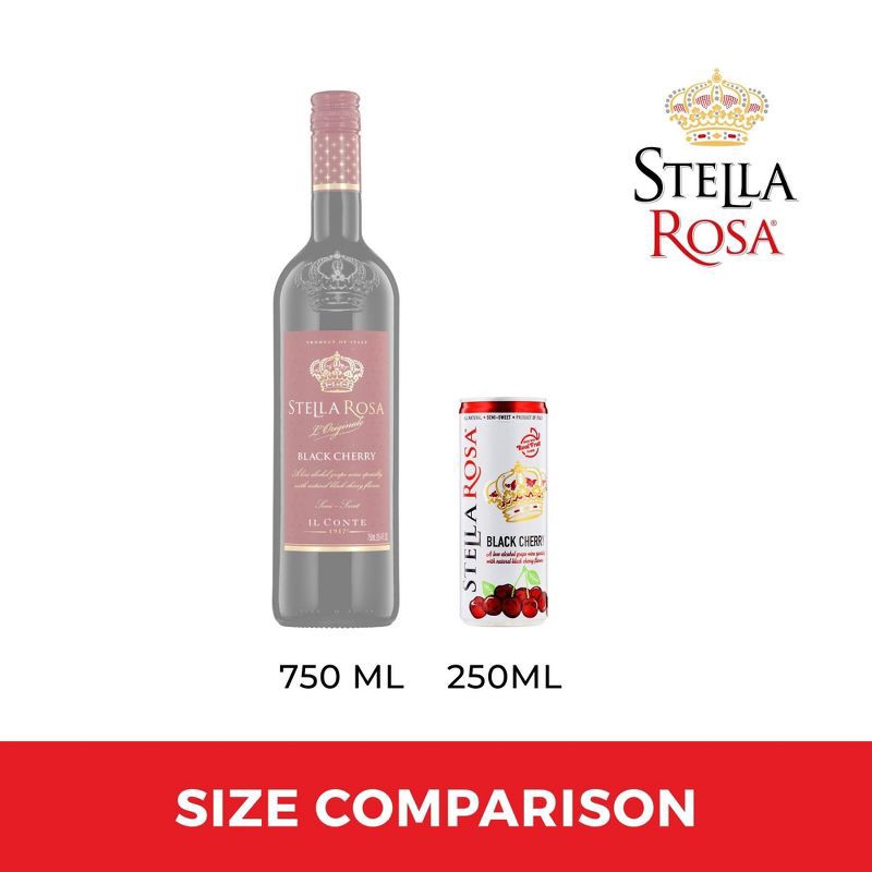 slide 10 of 10, Stella Rosa Black Cherry Red Wine - 2pk/ 250 mL, 2 ct; 250 ml