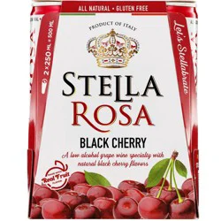Stella Rosa Black Cherry Red Wine - 2pk/ 250 mL