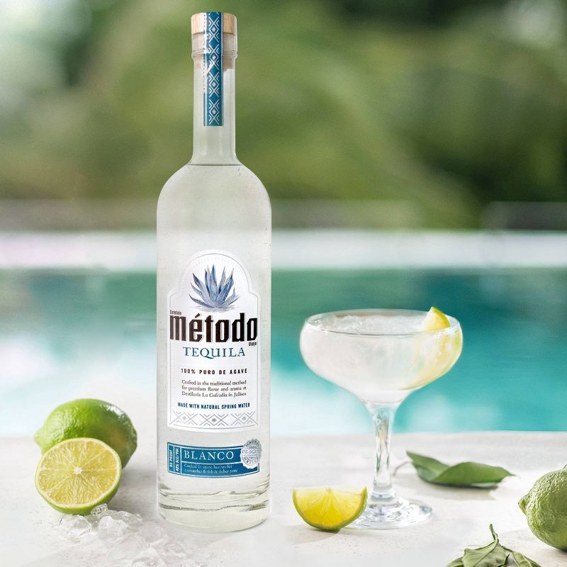 slide 3 of 4, El Metodo Blanco Tequila - 750ml Bottle, 750 ml