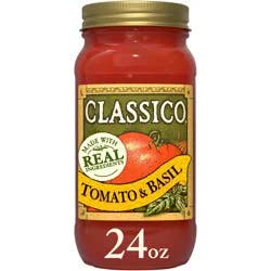 Classico Tomato & Basil Pasta Sauce, 24 oz. Jar