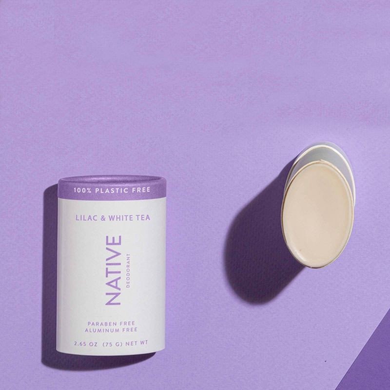 slide 2 of 4, Native Deodorant - Lilac & White Tea - Aluminum Free - 2.65 oz, 2.65 oz