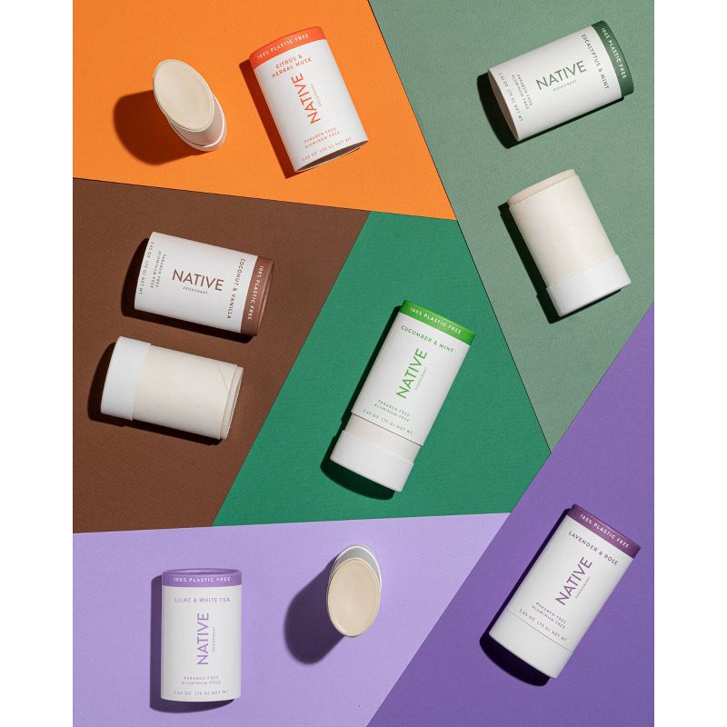 slide 4 of 4, Native Deodorant - Lilac & White Tea - Aluminum Free - 2.65 oz, 2.65 oz