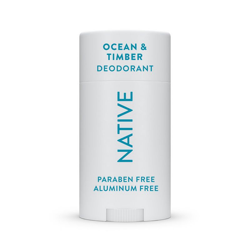 slide 1 of 10, Native Solid Deodorant for Men & Women - Ocean & Timber - Aluminum-Free 2.65oz, 2.65 oz