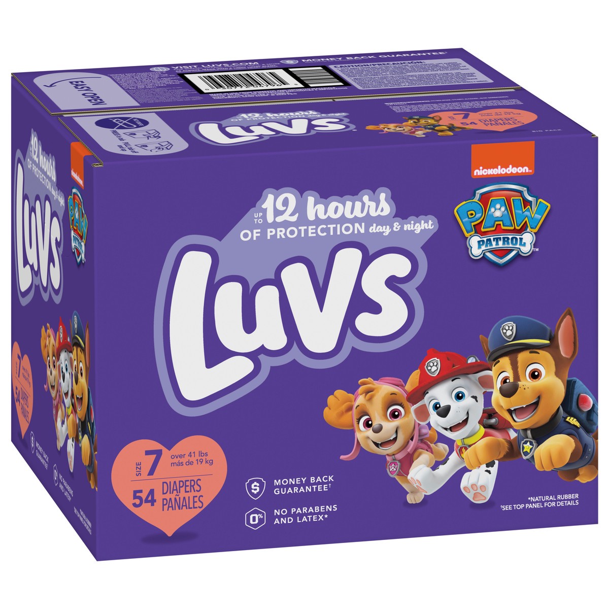 slide 2 of 4, Luvs Diapers Size 7 54 Count, 54 ct