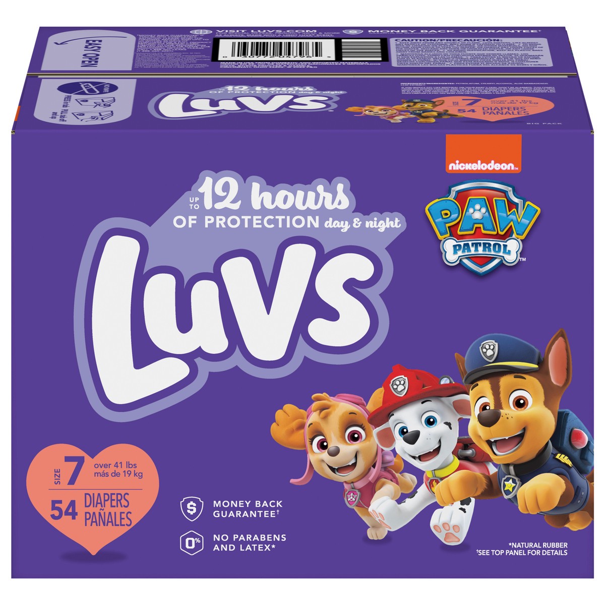 slide 1 of 4, Luvs Diapers Size 7 54 Count, 54 ct