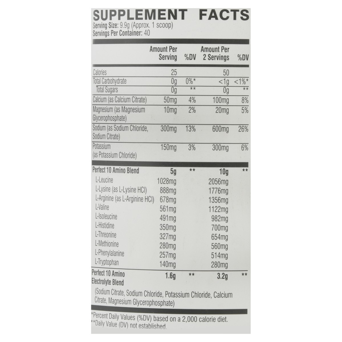 slide 13 of 13, XTend Perfect 10 Fruit Punch Amino 396 g, 396 g