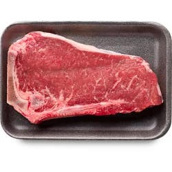 Usda Choice Beef Top Loin New York Thin Strip Steak Bone In (Approx. Weight)