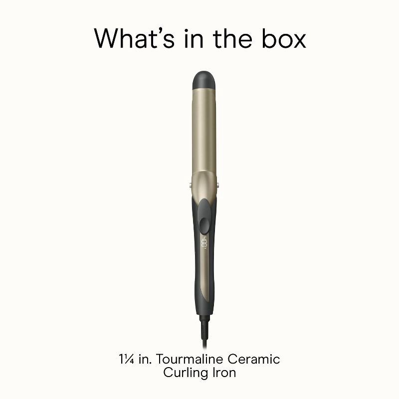 slide 9 of 9, InfinitiPRO by Conair INFINITI PRO CONAIR 1.25-Inch Tourmaline Ceramic Curling Iron, 1 ct