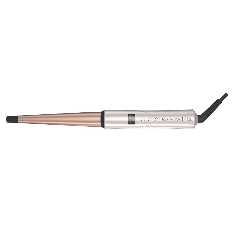 slide 2 of 5, Remington Shine Therapy Argan Oil & Keratin ½-1" Tapered Curling Wand, 1 ct