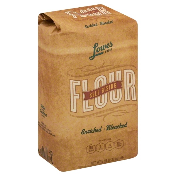 slide 1 of 1, Lowes Foods Flour Self Rising, 5 lb