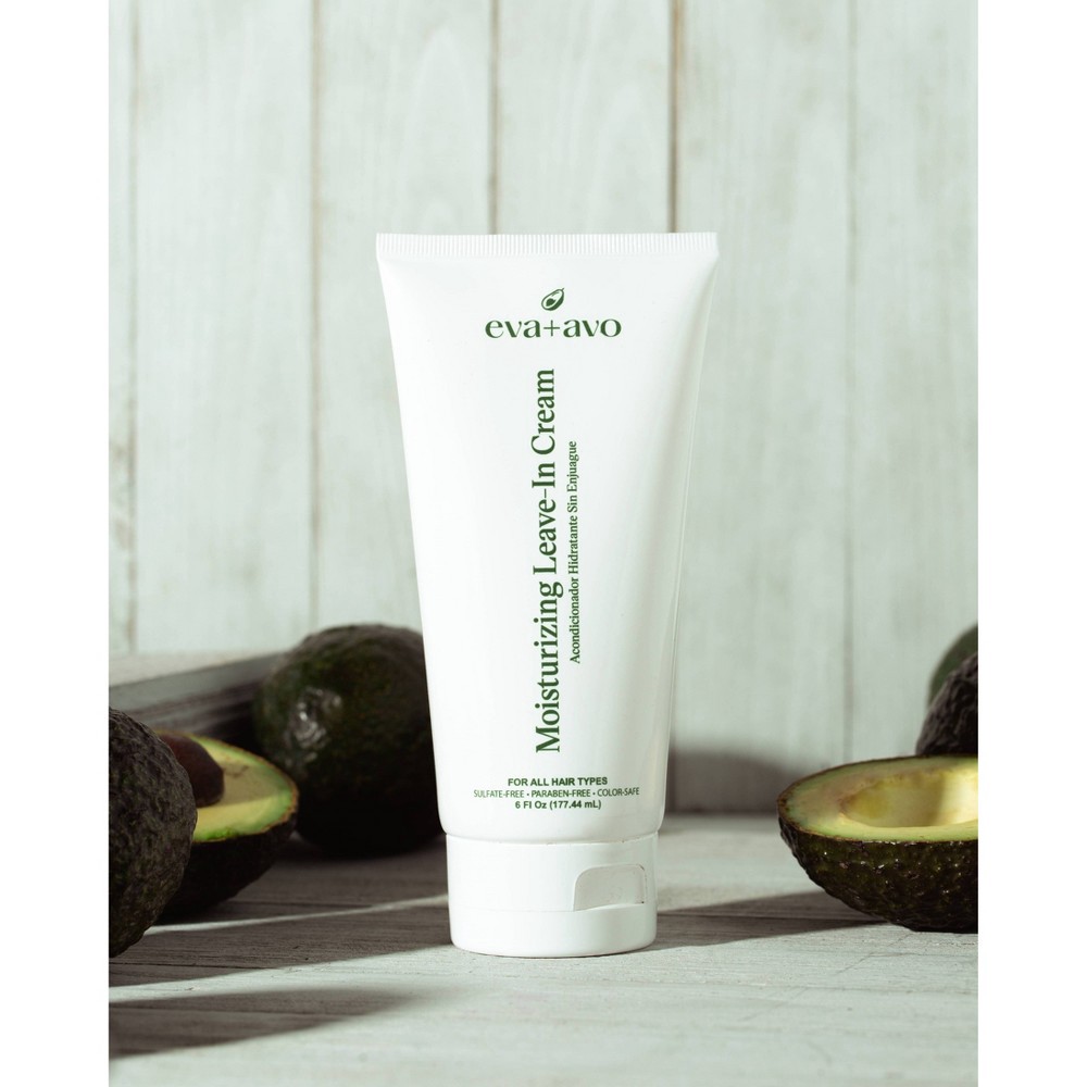 slide 4 of 9, eva+avo Moisturizing Leave-In Cream - 6 fl oz, 6 fl oz