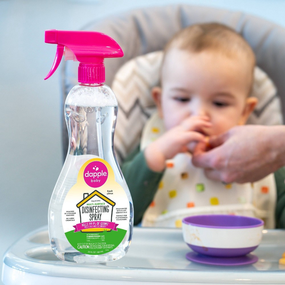 Dapple Baby Multi-Surface Disinfecting Spray - Citrus - 20 fl oz 20 fl oz